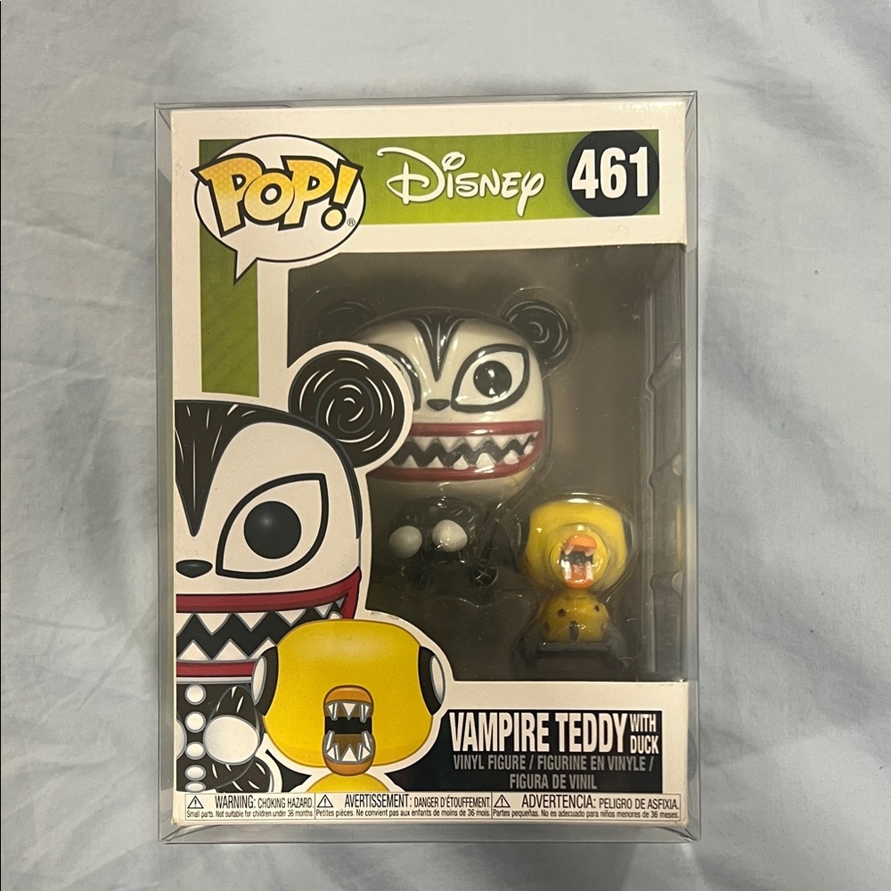Vampire Teddy with Duck Nightmare Before Christmas Funko Pop 461 Disney
